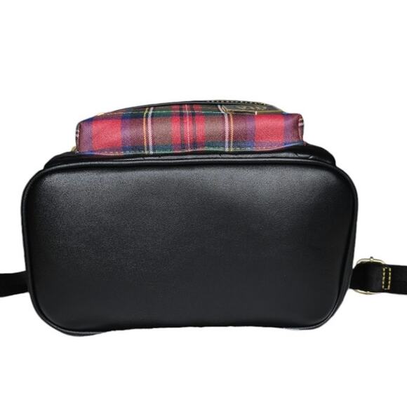 Exclusive Disney Parks Loungefly VIP Plaid Mini Backpack with Ear Holder Strap - Picture 11 of 12